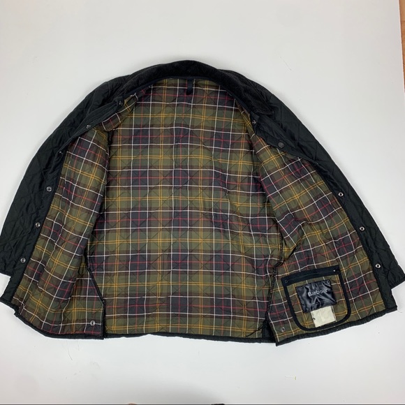 Barbour Mens Quilted Black Jacket - Picture 4 of 6